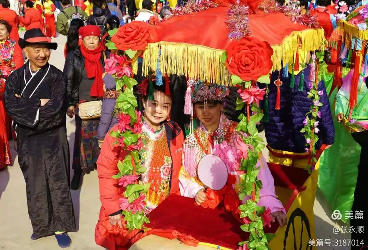 龙门生态园庙会欢天喜地闹元宵